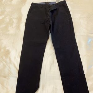 Banana republic black aiden slim fit chinos